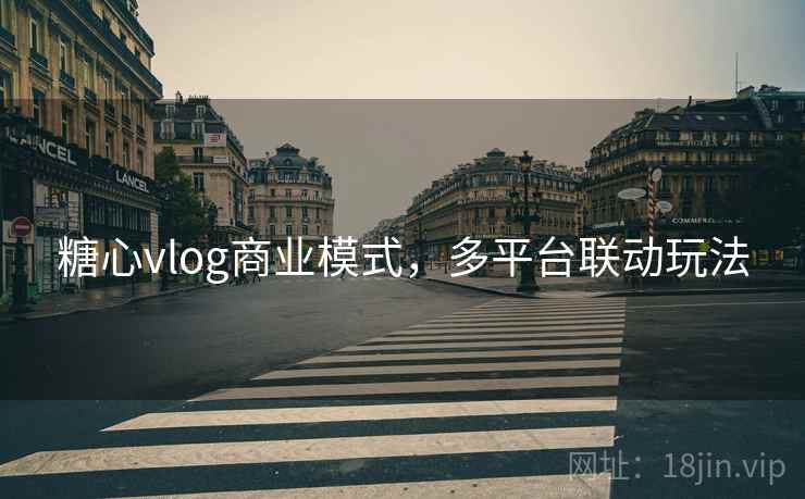 糖心vlog商业模式,多平台联动玩法